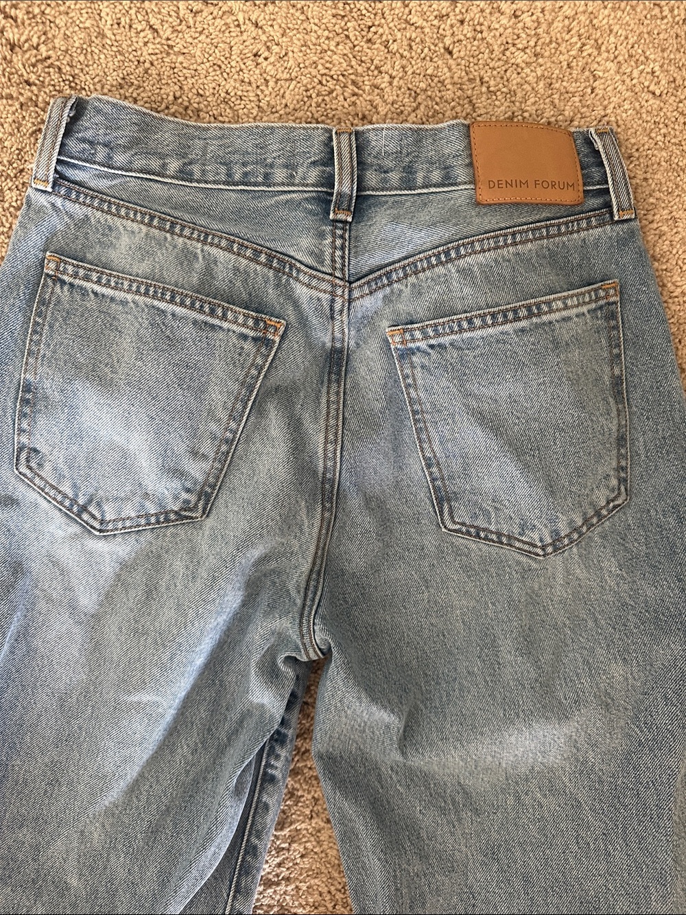 Denim Forum (Aritiza) Straight Leg Jeans - Picture 3 of 3